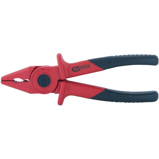 KS TOOLS Insulated plastic combination pliers 185mm 117.1765