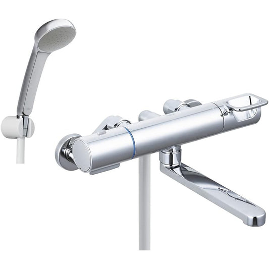 LIXIL Bathroom Faucet with Thermostat BF-KA145TSG-AMZ (Plated Handle/Eco Full Shower) [For General Places] Shower Bath Faucet Mixed Faucet INAX