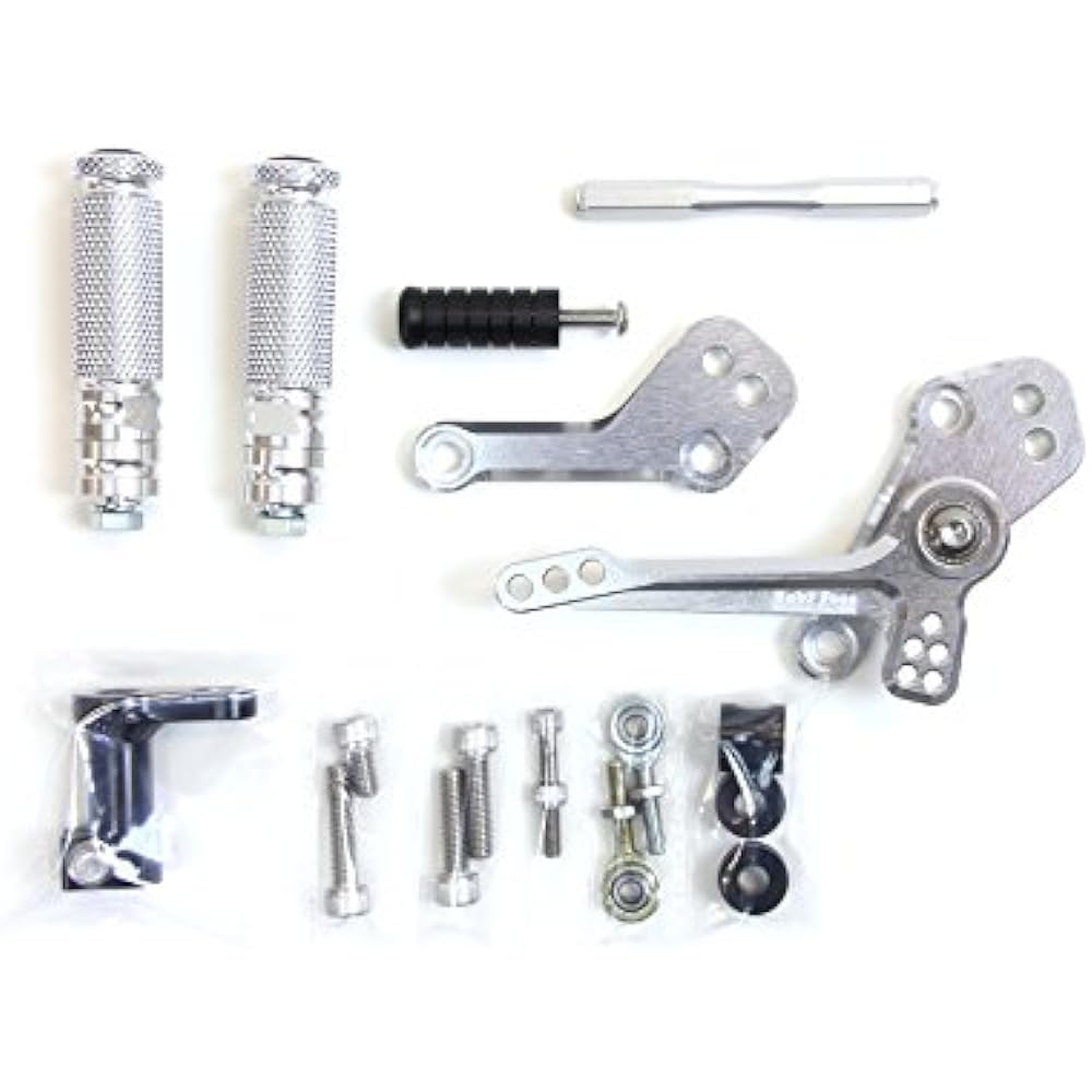 BABY FACE Back Step 2 Position Positive Change Only Aluminum Black CB750[RC42](92-08) 002-H020BK