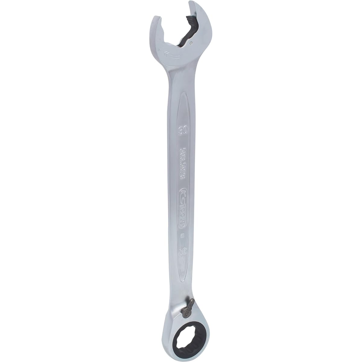 KS TOOLS DUO GEARplus combination spanner with ratchet mechanism in ring and open jaw reversible 30mm 503.5928