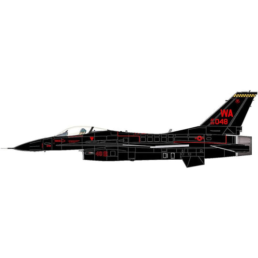 HOBBY MASTER 1/72 F-16C 64th Aggressor Squadron Wraith Completed Product HA3894