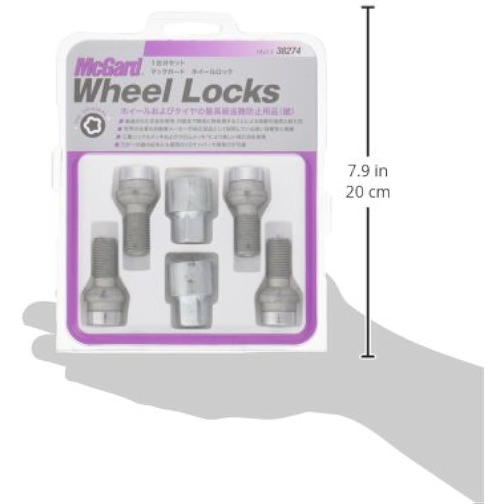 McGard MCG-38274 Rock Bolt M14X1.5X25.4 MCG-38274