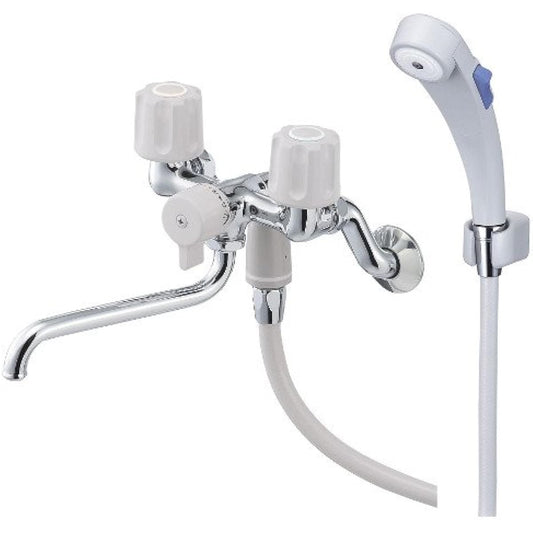 Sanei faucet fittings [SK11K-3-LH] Cold region two-bubble shower mixer faucet