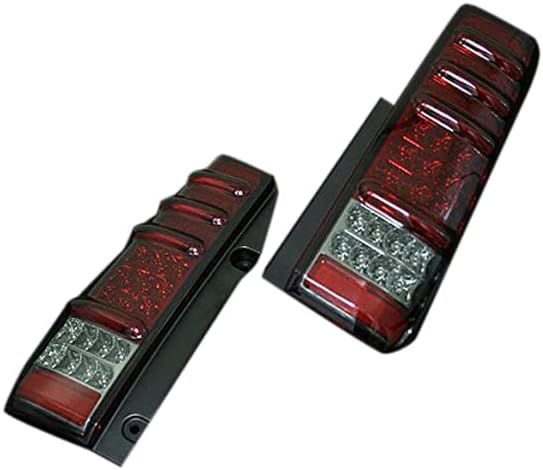 Jimny JB23 Thunder LED Tail Lamp, Black Rims, *Backlamp with Bonus Backlight