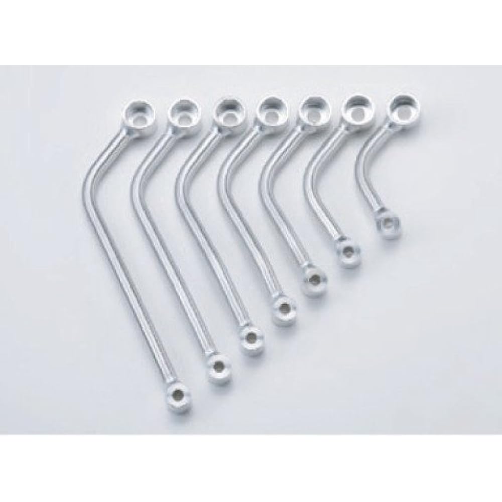 Nankai MSTL225RR-100 Universal Muffler Stay ?0.6 inches (16 mm), RR Type Silver