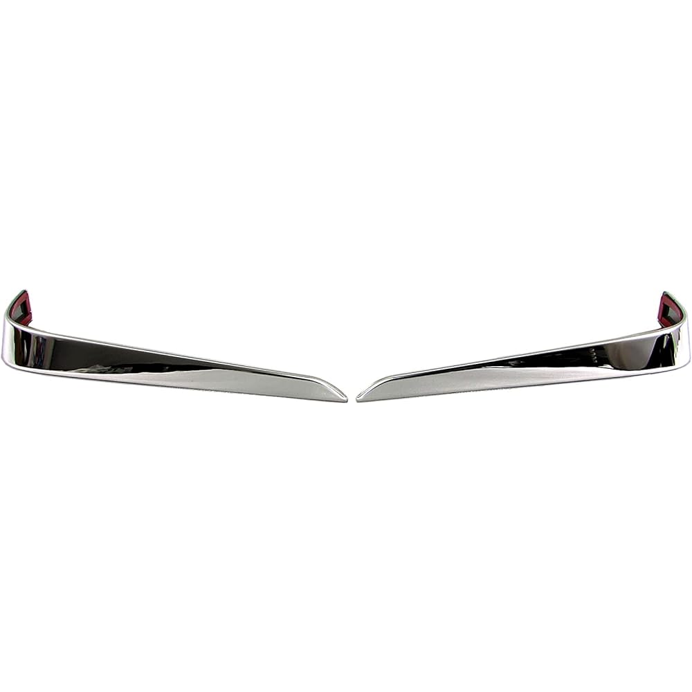 BRIGHTZ N-BOX Custom JF3 JF4 Late Super Mirror Stainless Plated Front Bumper Corner Mall 2PC [COR-MOL-019] JF F3 F4 3 4 N BOX NBOX N Box N Box Custom 46558