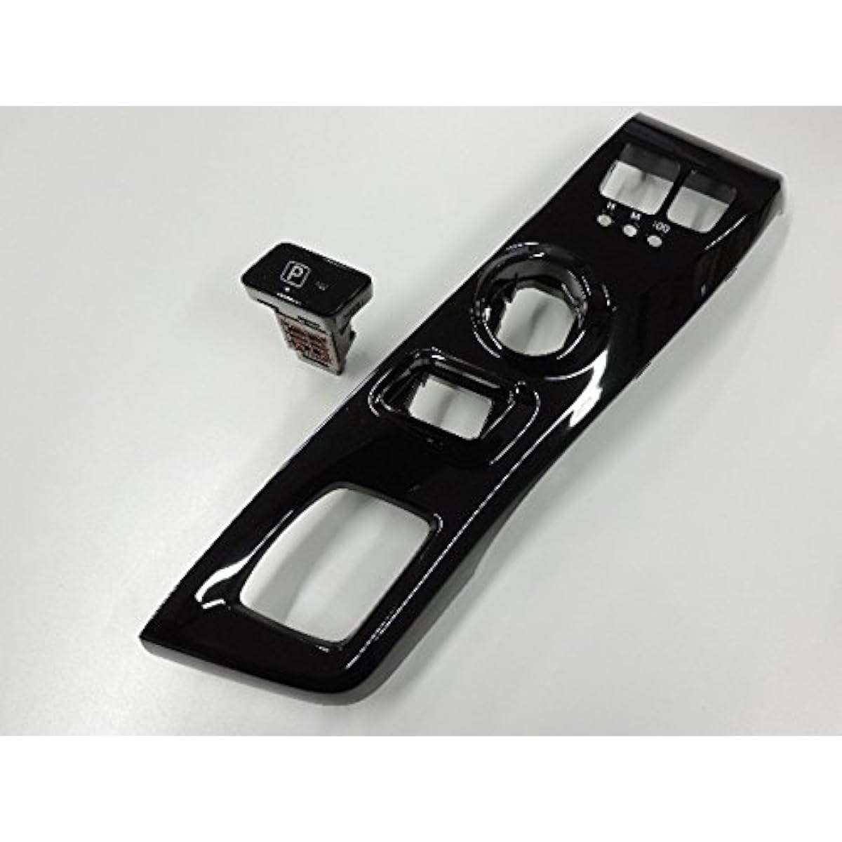 Genuine Domestic Parts Genuine Toyota 40 Series Prius α G's Grade Center Switch Panel Shift Panel & Parking Switch Set of 2 ZVW40 Early/Late Compatible Piano Black with Glitter