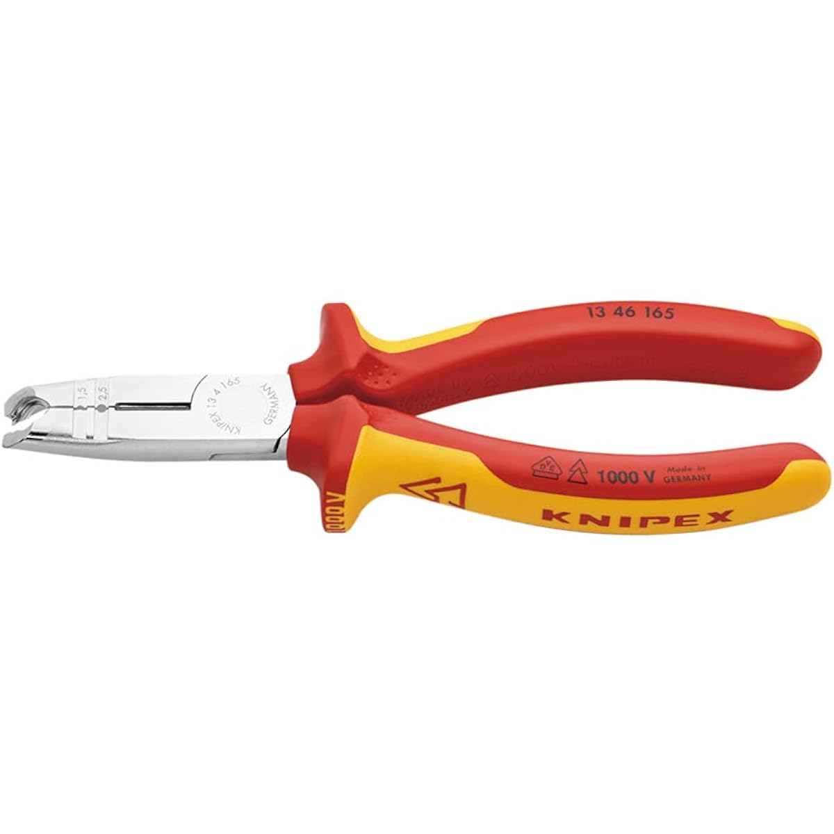 KNIPEX KNIPEX 1346-165 Insulated multi-stripping pliers-(SB)