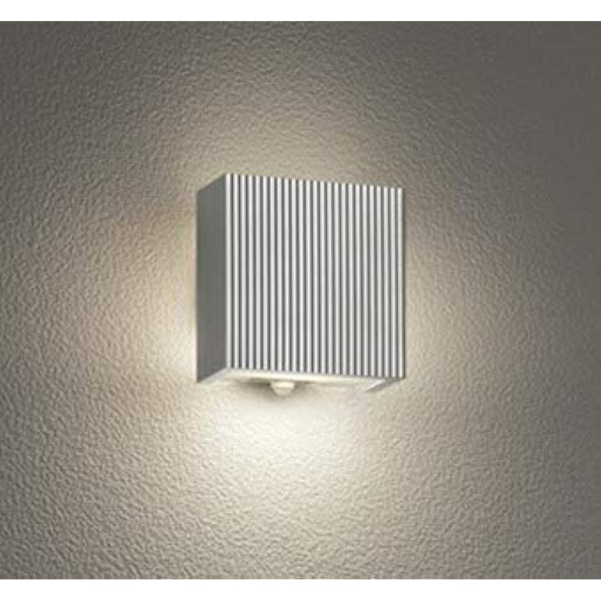 Orderic Exterior LED Porch Light High Color Rendering Human Sensor Rainproof Bulb Color Matte Silver: OG254867LCR