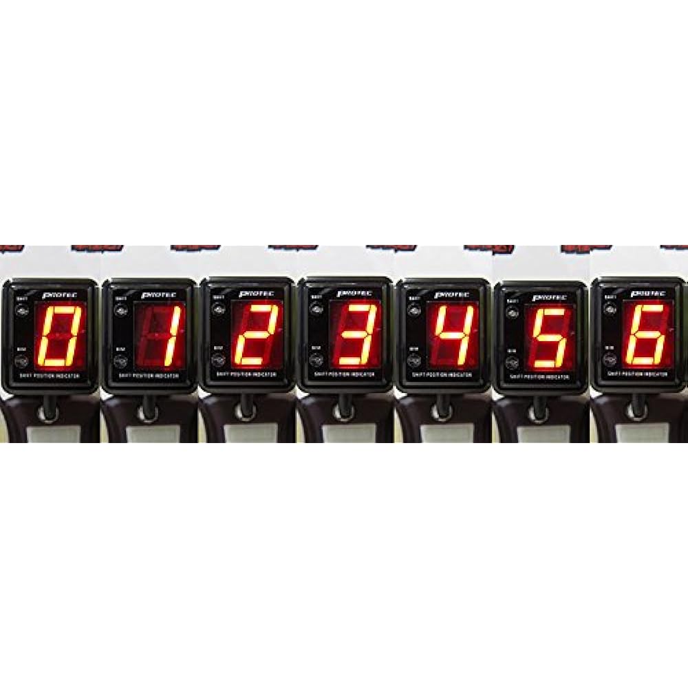 PROTEC Shift Position Indicator SPI-H30 CB400F [NC47] (Compatible with 13-ABS vehicles) 400X [NC47] (Compatible with 13-ABS vehicles) CBR400R (Compatible with 13-ABS vehicles) 11339