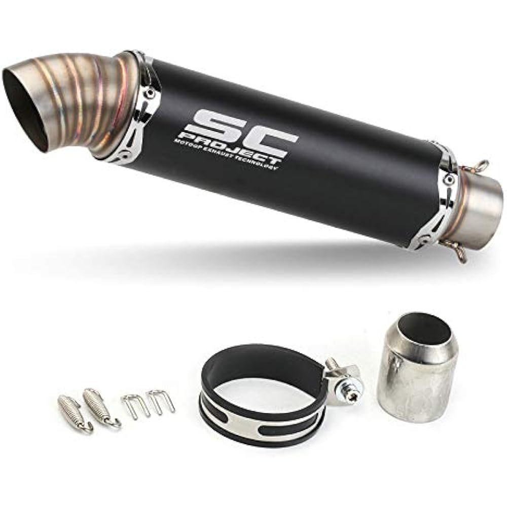 Bike Slip-on Muffler Bike Silencer HONDA Honda CBR SUZUKI Suzuki GSX Kawasaki Kawasaki Z250R6 Universal 50.8mm