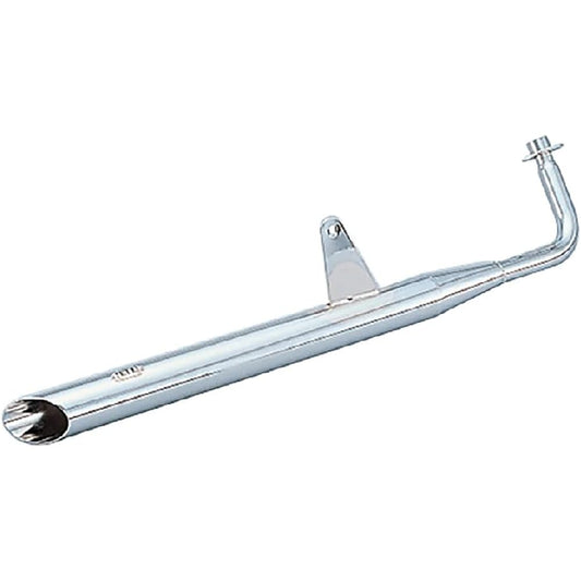 Kitaco 103-54-1085-21 Magna 50 Slash Cut Muffler, Steel, Chrome Plated Finish