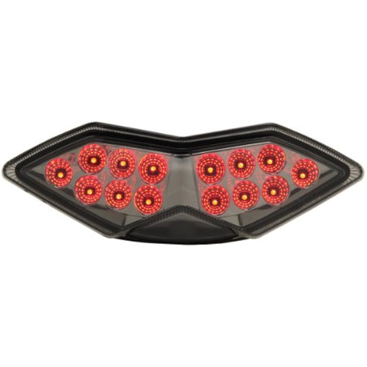 Integrated sequential LED tail tail lit spose mook lens 2010-2013 KAWASAKI Z1000 10-19 VERSYS 650 11-19 For Ninja 1000