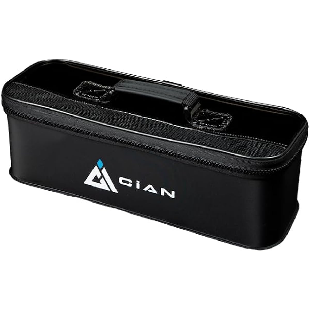 JACKALL Cyan Mesh Tackle Case (Black, Medium Size)