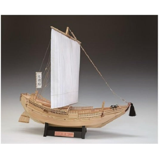 Woody Joe 1/72 Kitamaebune wooden sailing ship model assembly kit
