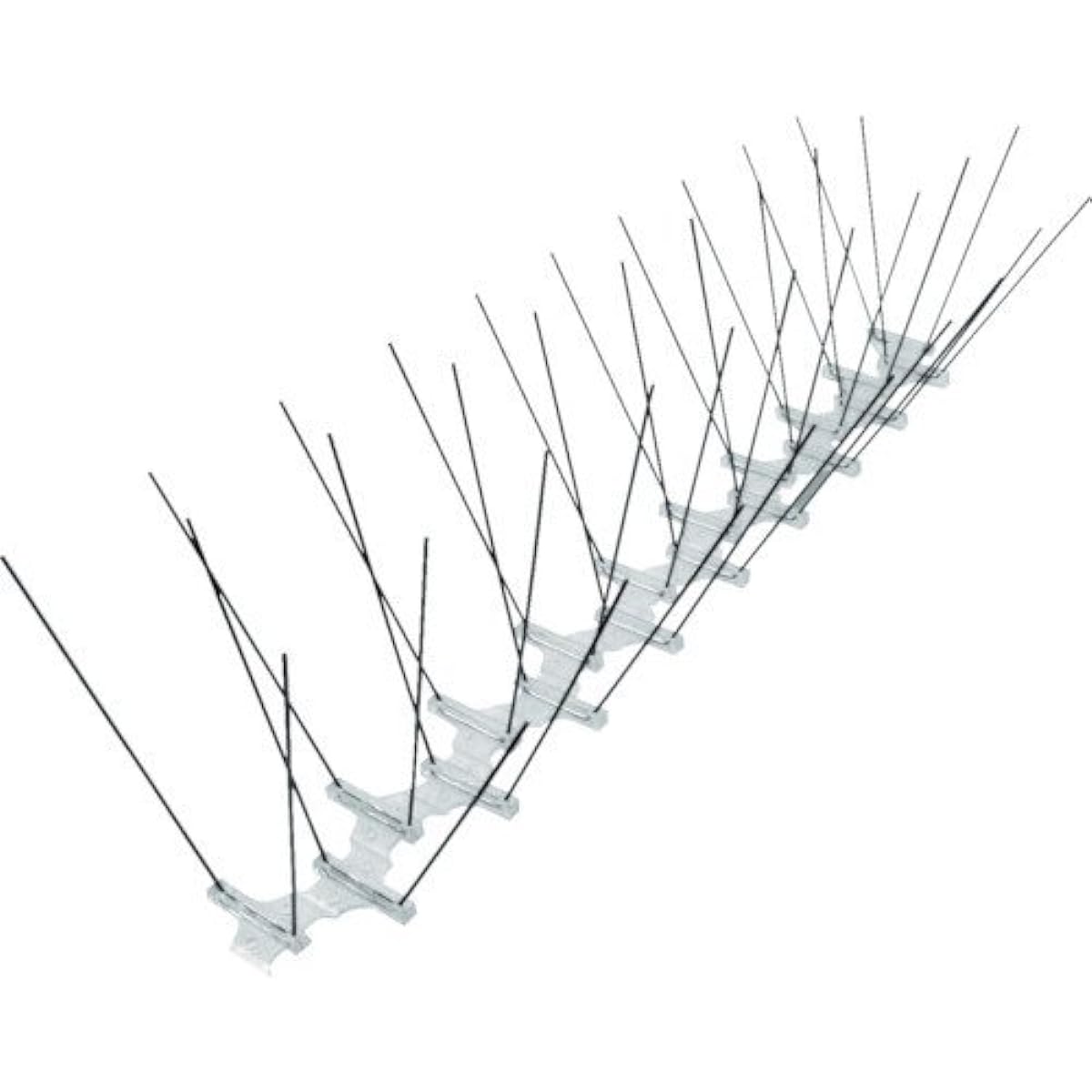 TRUSCO Bird Repellent Sheet Stainless Steel Pin Wide (12 pieces) TBPS-SUS-W-12P