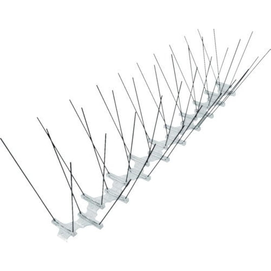 TRUSCO Bird Repellent Sheet Stainless Steel Pin Wide (12 pieces) TBPS-SUS-W-12P
