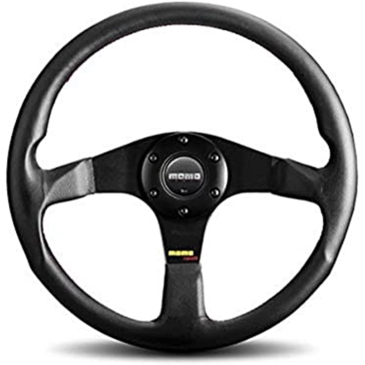 Race lace steering leather 35φ black/blue