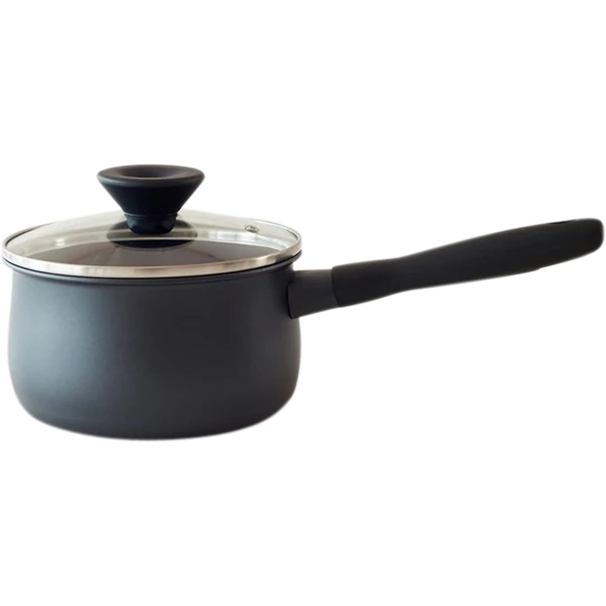 Meyer Frying Pan "Midnight One Hand Pot 16cm" Aluminum IH Compatible Fluorine Resin Processed [Domestic Genuine Product] MNH-S16