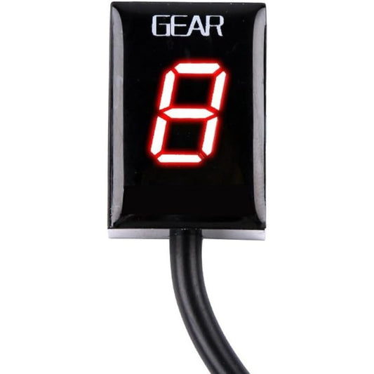 Speed Display Meter Motorcycle LCD Electronics 1-6 Level Gear Indicator Digital Gear Meter Kawasaki VN900 VN 900 Z1000 Z1000SX ZRX1200 Z 1000 SX