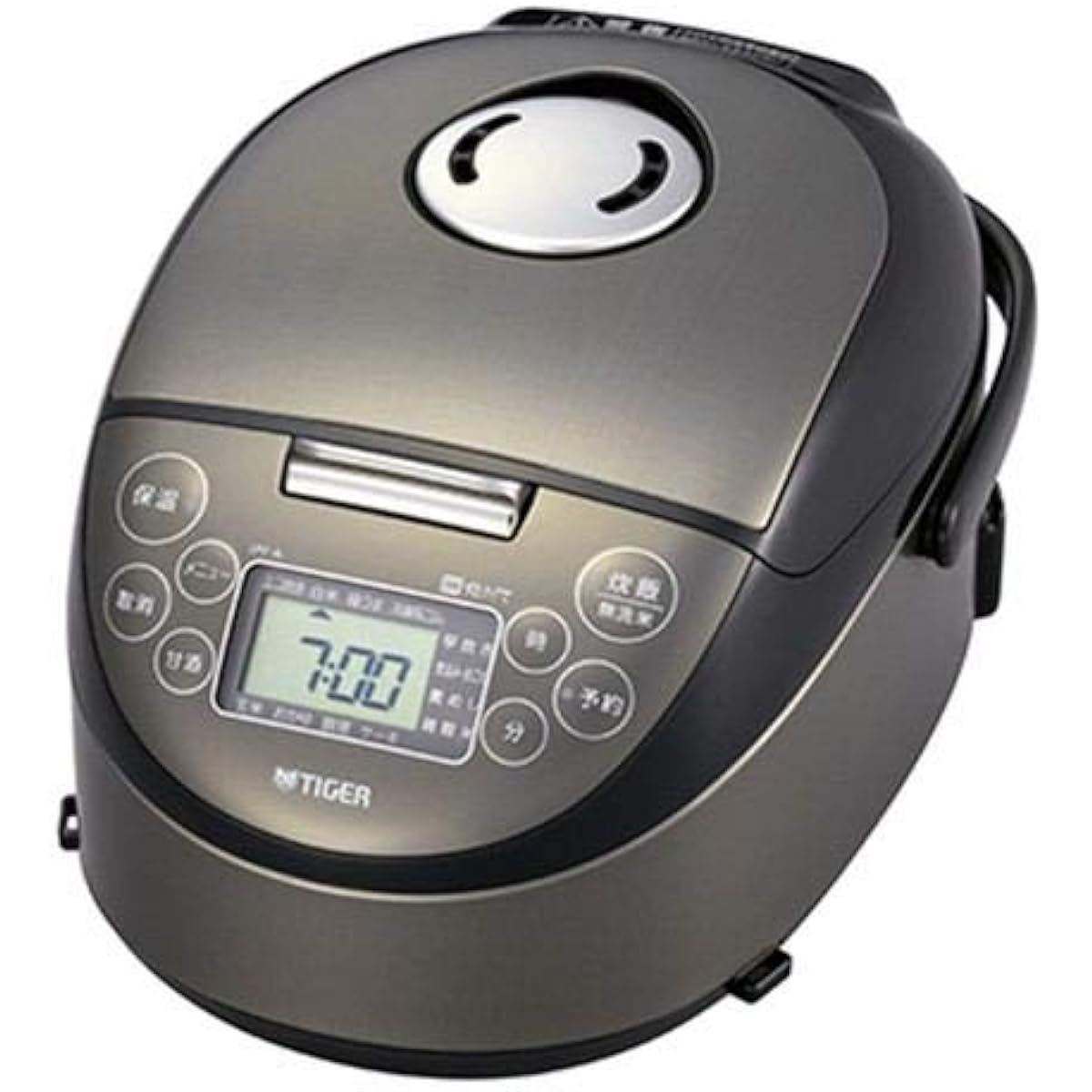 Tiger IH rice cooker (3 cups) Satin black TIGER freshly cooked JPF-A550-K
