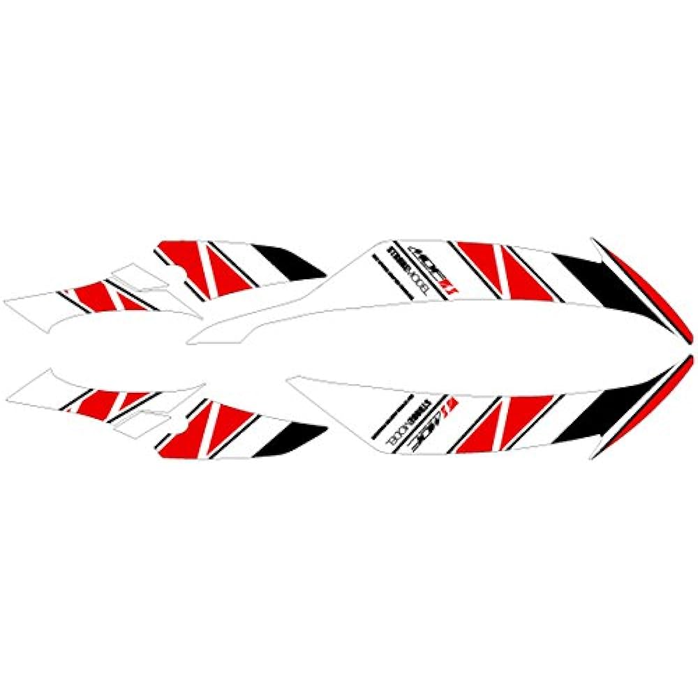 MDF Graphic Kit Front Side Set Strobe Model Red YZF-R6(08-16) M08R6-D-RD-FS