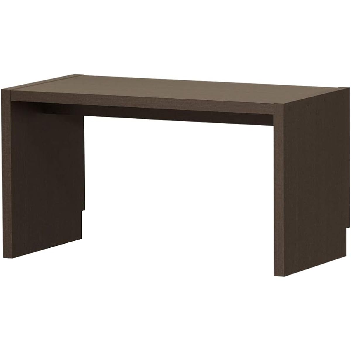 Ocean Order console made in 1cm increments within width 60~180cm Width 65cm Depth large 44.5cm Height low type 49.2cm (Width 65cm Depth 44.5 x Height 49.2cm) Made in Japan Skirting cut Dark brown OC-5065DHDB