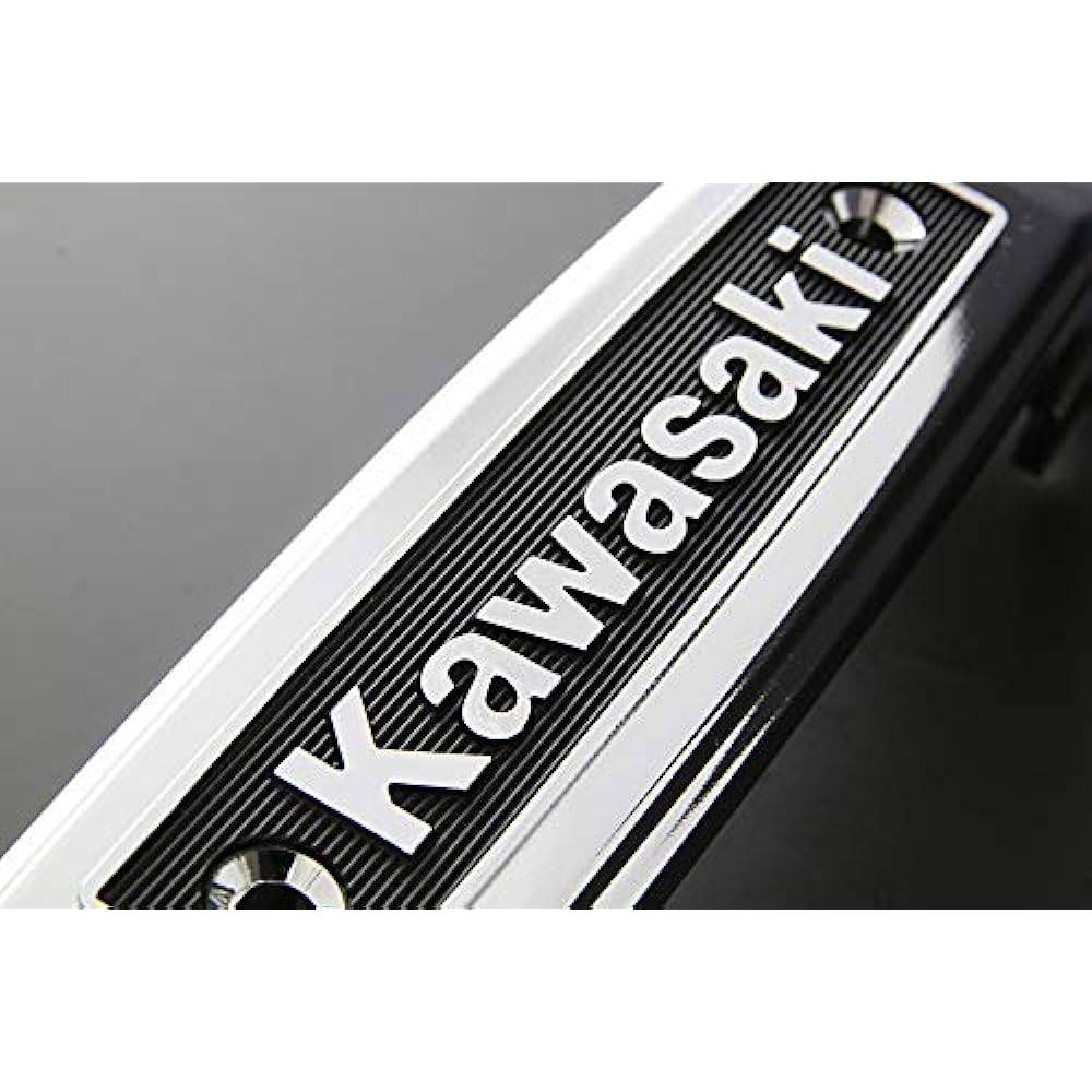 PMC Stem Emblem Kawasaki Lowercase Chrome Plated 47-2282