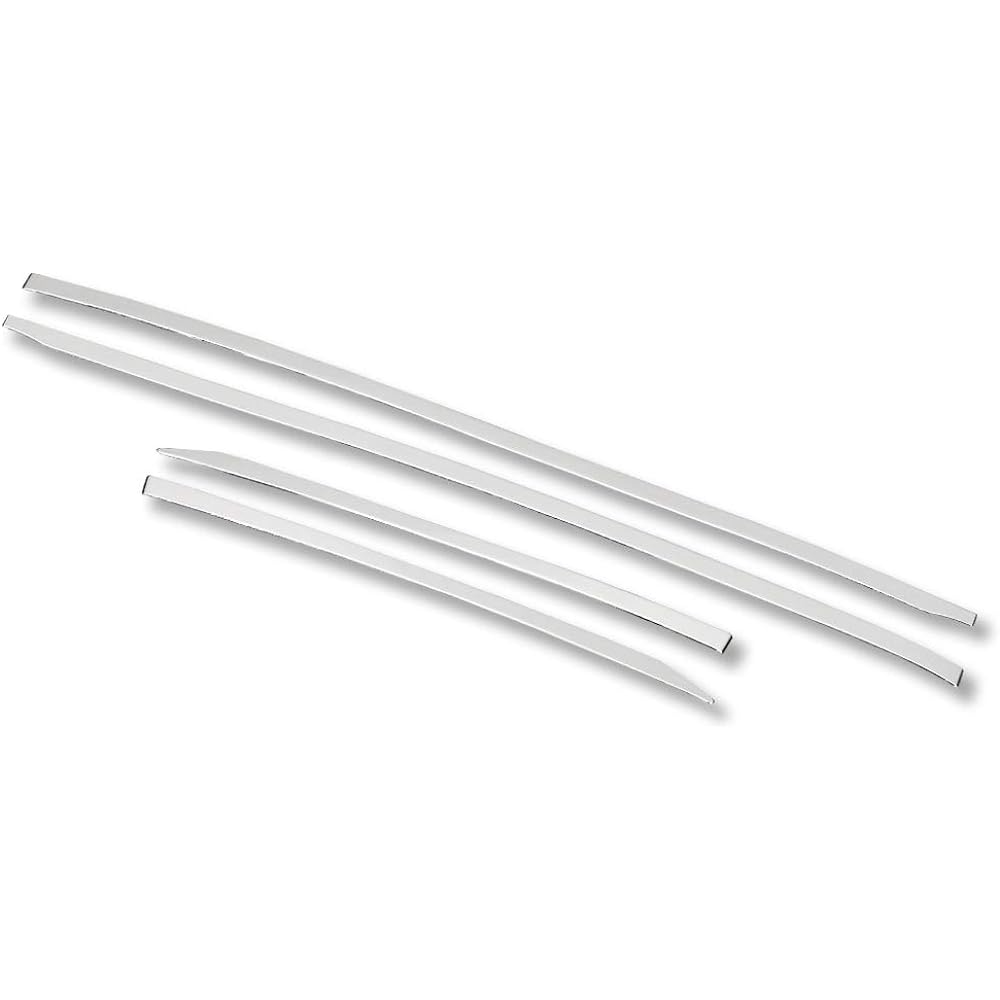 YOURS: 80 Series Harrier Tail Garnish 4PCS [Stainless Steel] HARRIER Custom Parts Accessories Dress Up TOYOTA y28-3596 [2] S