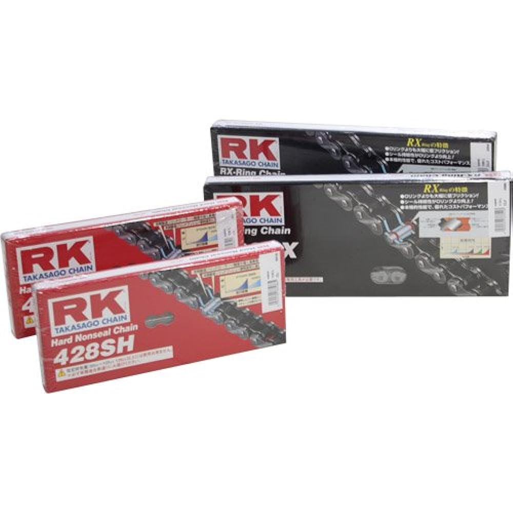 RK GV420MS-140L Drive Chain Electroplated Gold Coat GV420MS