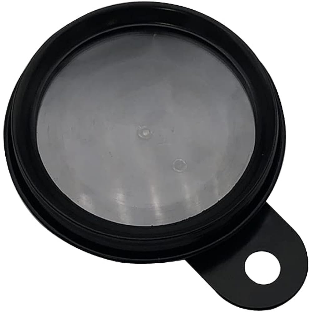 Creative Factory Posh License Holder Type H-B Display Diameter: Approximately φ68mm Stainless Steel Black Electroplated Finish 200053