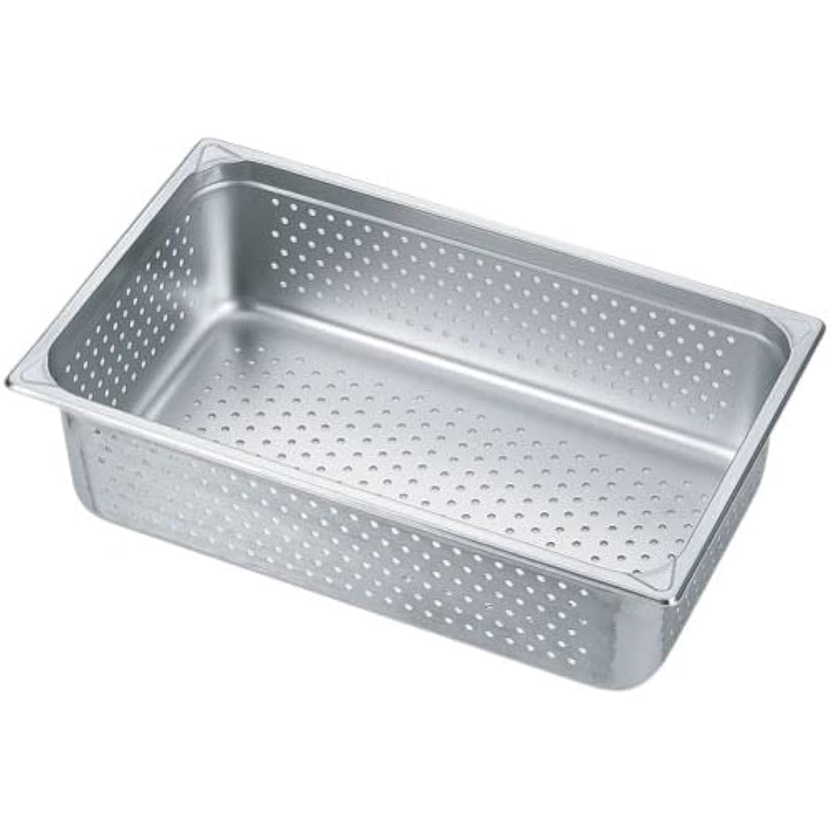 Kanda Hotel Pan Anaki 1/1 (53 x 32.5cm) Depth 20cm (7008PF) Commercial Use HG 18-8 Stainless Steel 034071