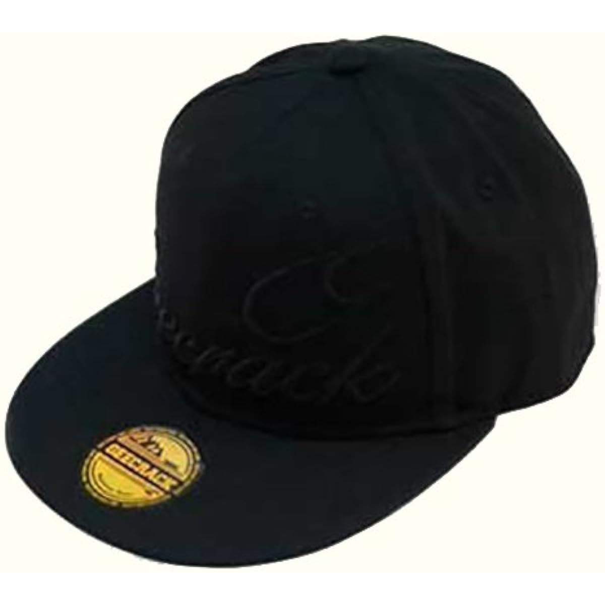 GEECRACK Hook Logo Snapback Cap Black.