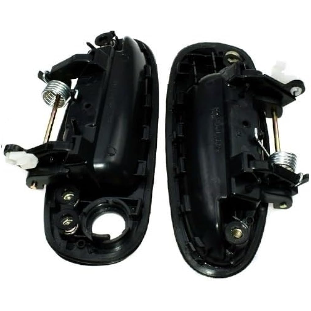Car Parts Outside Door Handle Handle Frontoria Left and Right 69220-12170 69240-12140 Toyota Care Radio PRIZM 1993 1995 1995 1997 Car Parts (Color: Front FL PAIR)