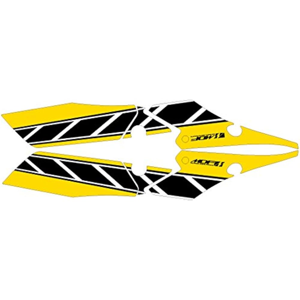 MDF Graphic Kit Front Side Set Strobe Model Pumpkin Yellow FZ1FAZER(06-) MFAZ10-D-PY-FS