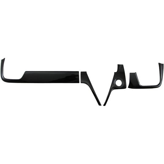 BRIGHTZ eK Cross Space 34 35 37 38 Stainless Steel Interior Panel Set 4PC Black [INT-MID-005] B34A B35A B37A B38A 51528