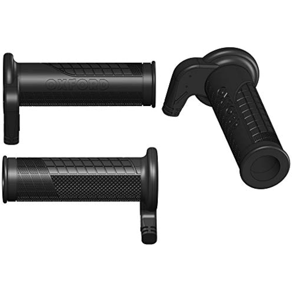 OXFORD OF691 Motorcycle Hot Grip Breakaway Switch Bar End Through Premium Touring
