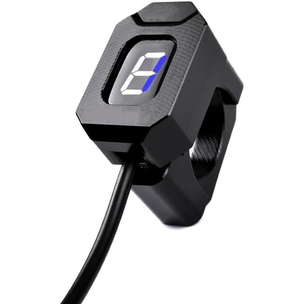 Digital Meter Display Benetornado TRE LE 898 All Year Motorcycle Gear Indicator 1-6 Level Digital Gear Meter Indicator Meter Display