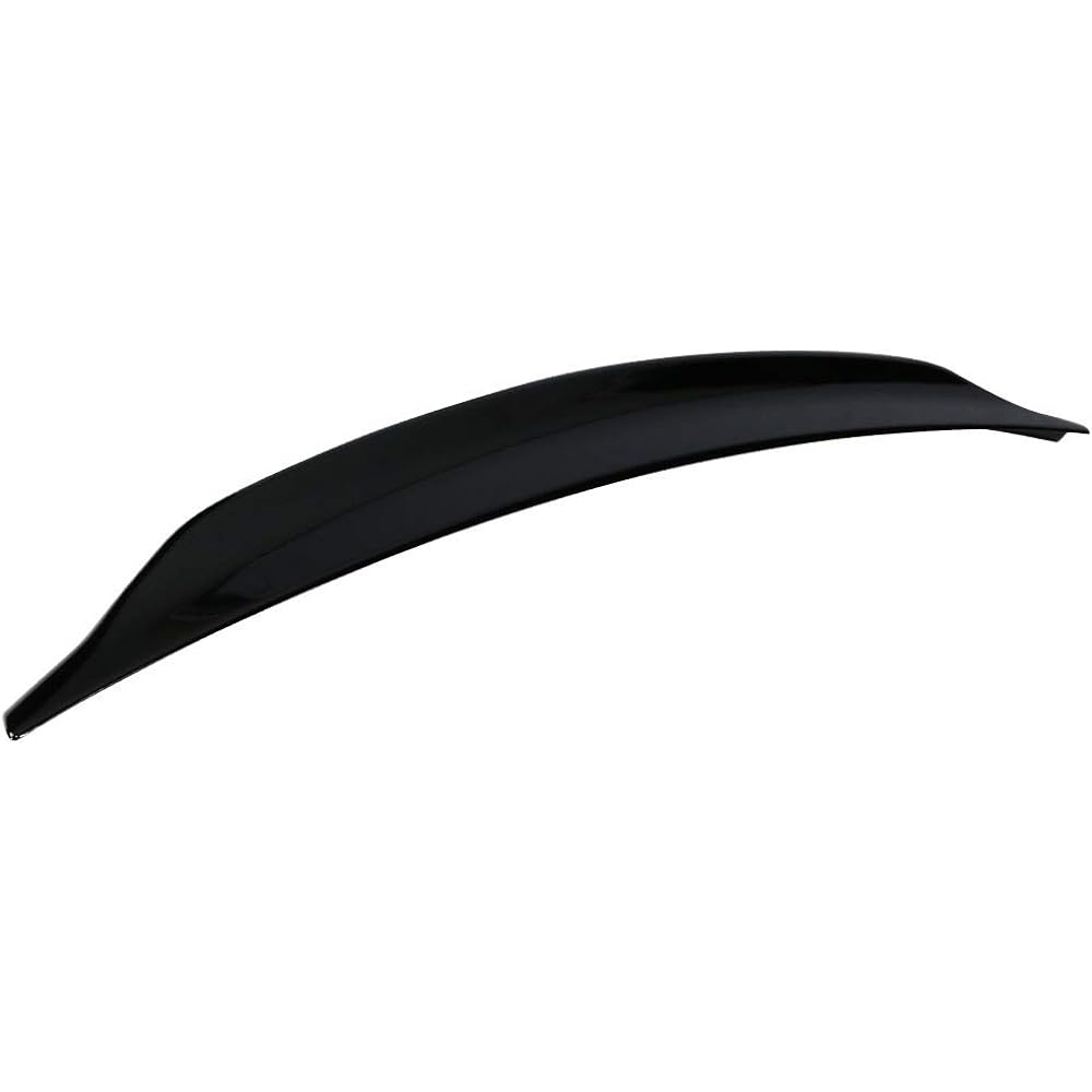 Painted trunk spoiler 2008-2017 compatible with Mitsubishi Lancer, D style ABS glossy black trunk boot lip wing deck lid Other colors IKON Motorsports 2009 2011 2012 2012