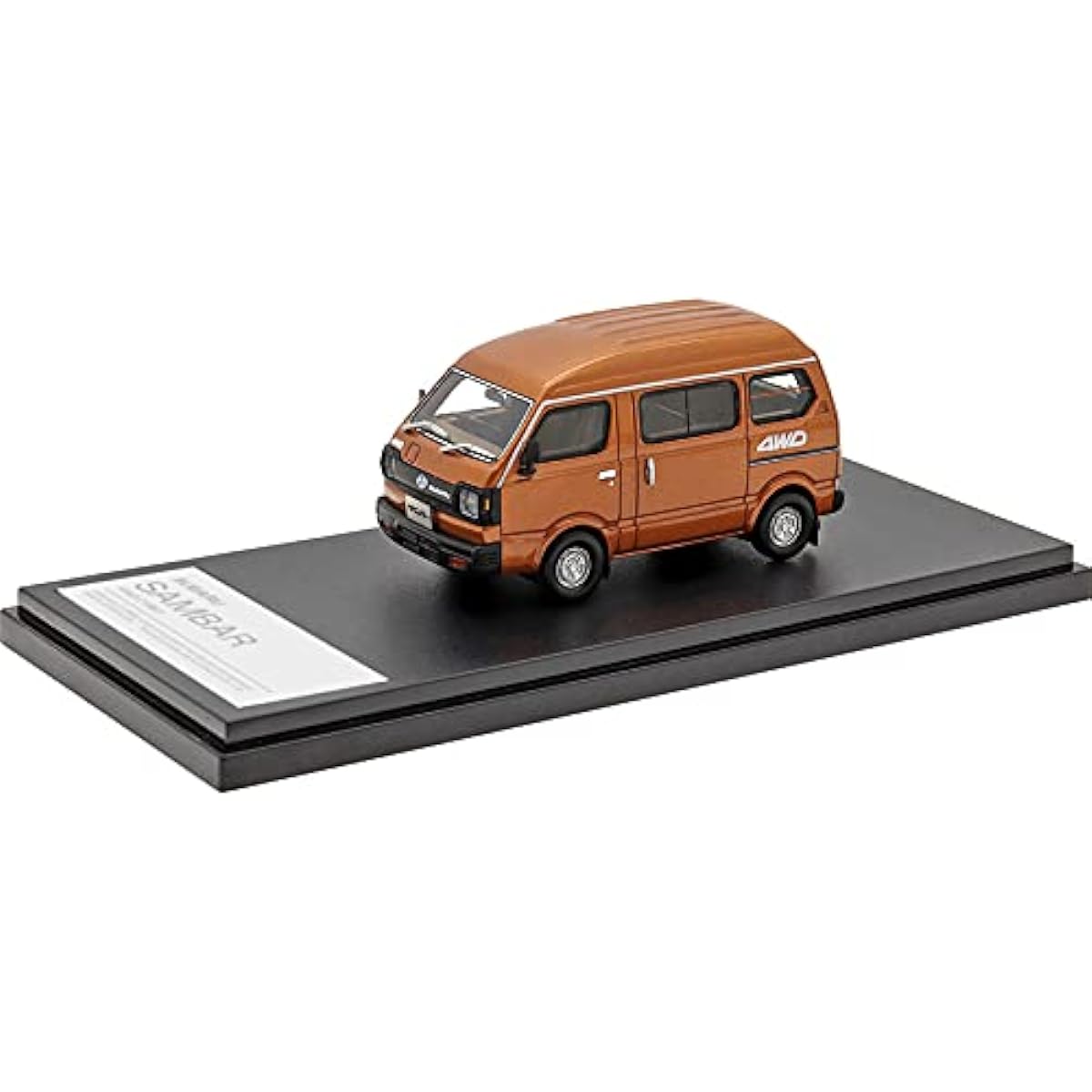 Hi Story 1/43 Subaru SAMBAR 4WD (1980) Mighty Brown Completed Product HS340BR