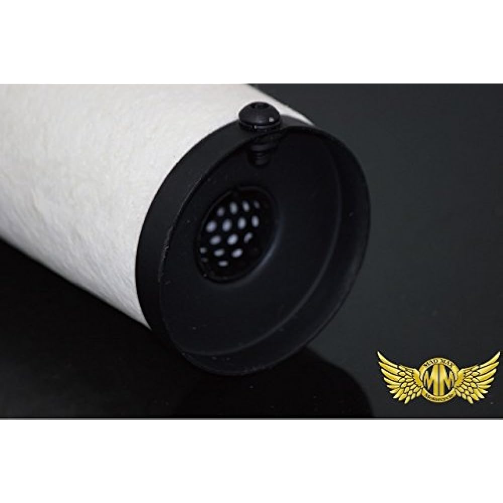 Inner silencer for short pipe muffler 70Φ black compressed glass wool