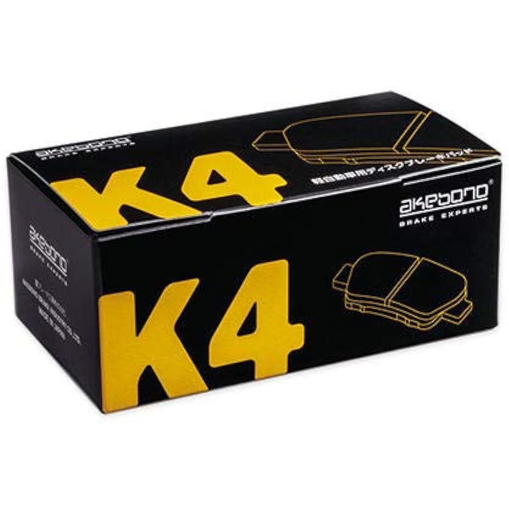 Akebono Brake Pad 1 Set (K4PAD) Product Number/K-661WK K-661WK