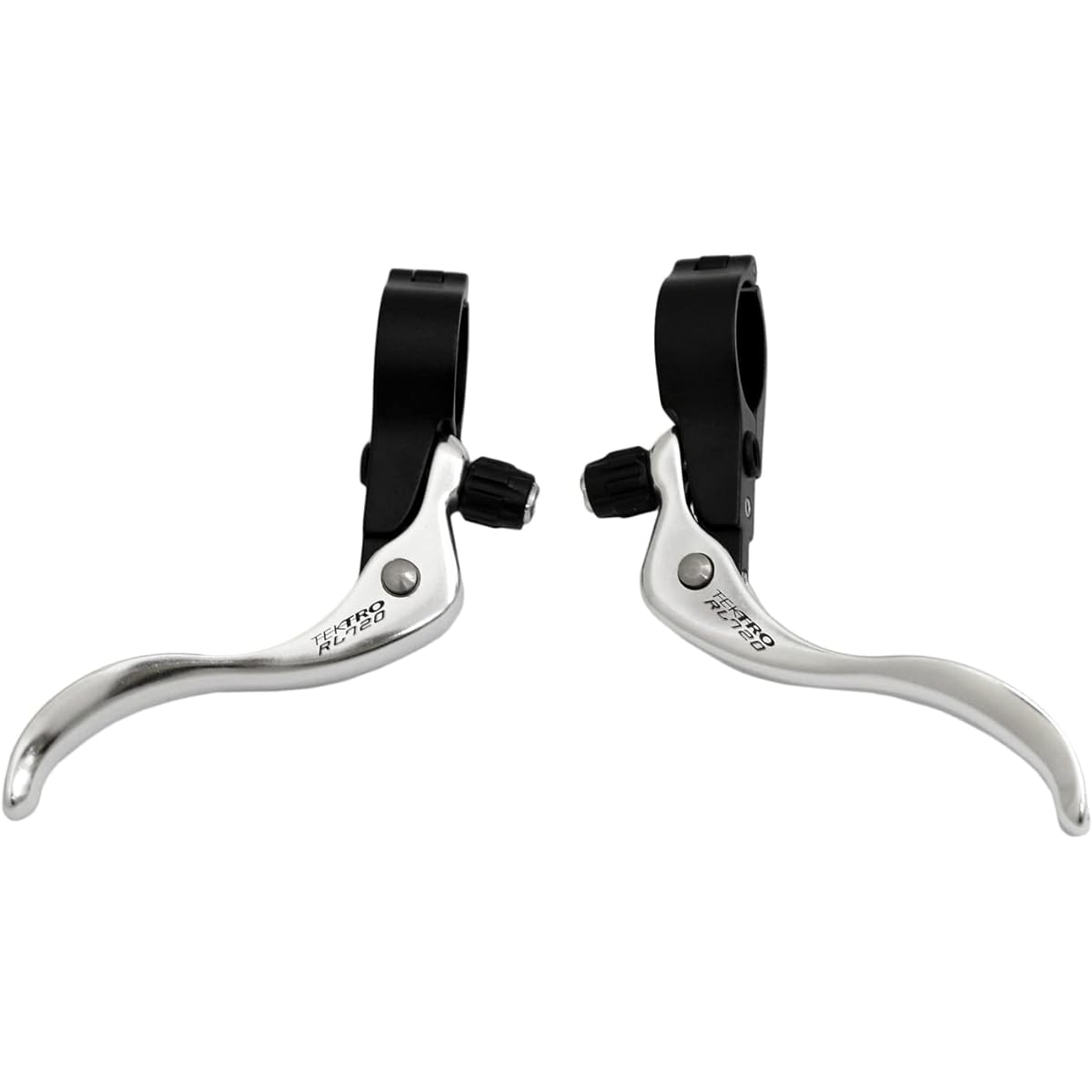 Tektro RL720 Canti Brake Cyclocross Brake Lever 24mm OD Sliver/Black, ST2579