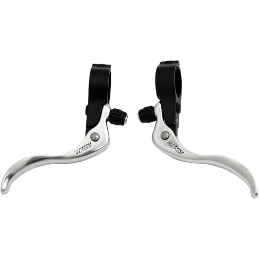 Tektro RL720 Canti Brake Cyclocross Brake Lever 24mm OD Sliver/Black, ST2579