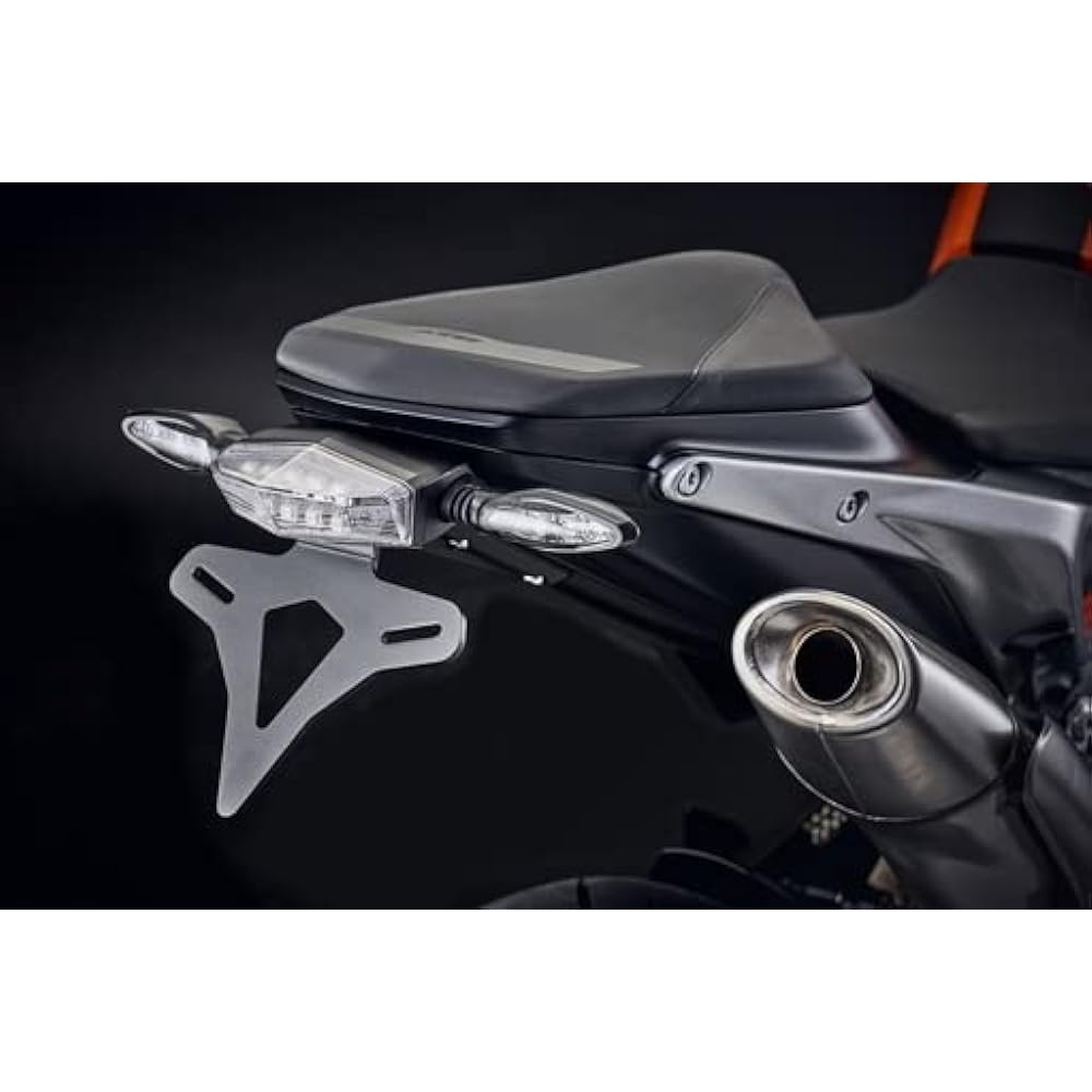 Evotech Performance License Plate Holder (Clear Rear Light) KTM 890 Duke R (2020+) | PRN014017-04