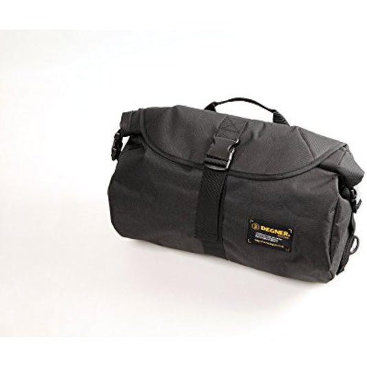 DEGNER Waterproof Side Bag POLY/PVC (Synthetic Leather) Black Height 28 x Width 42 x Width 18cm NB-92-BK