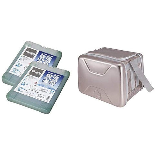 LOGOS Ice Pack Double Fast Freezing/Subzero Pack XL Depth 25.5 cm Width 19.5 cm Height 3.5 cm Long-term cold storage