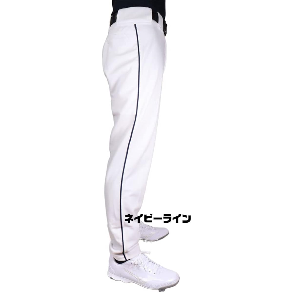 [MIZUNO] Mizuno Lined Uniform Pants White 12jd2f6201 12jd2f6701 Straight Pants Short Fit Pants