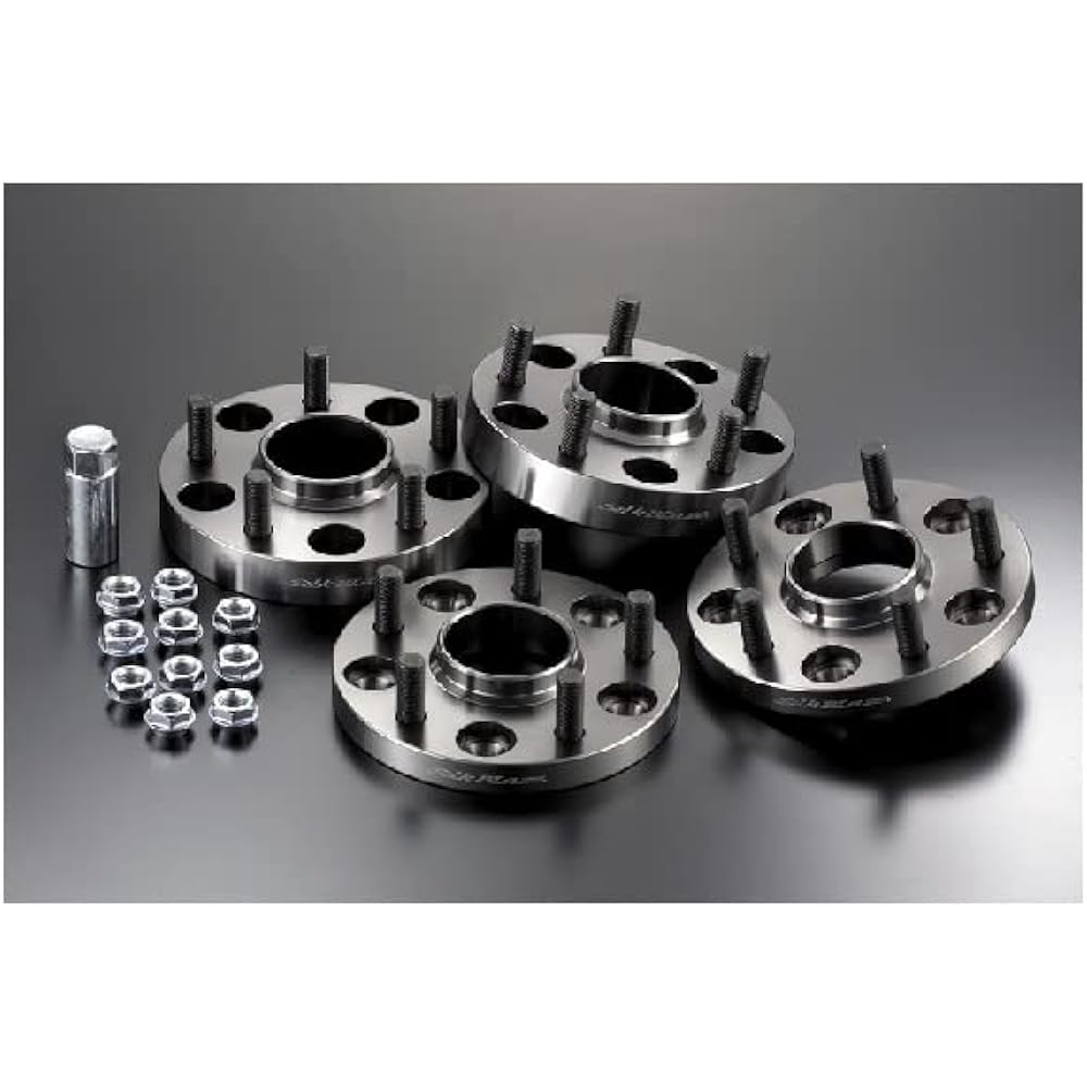 SILKBLAZE Dedicated wide tread spacer with hub/16mm 30 Vellfire/30 Alphard/Front/rear set 16/17 SPC-30AL-S1616