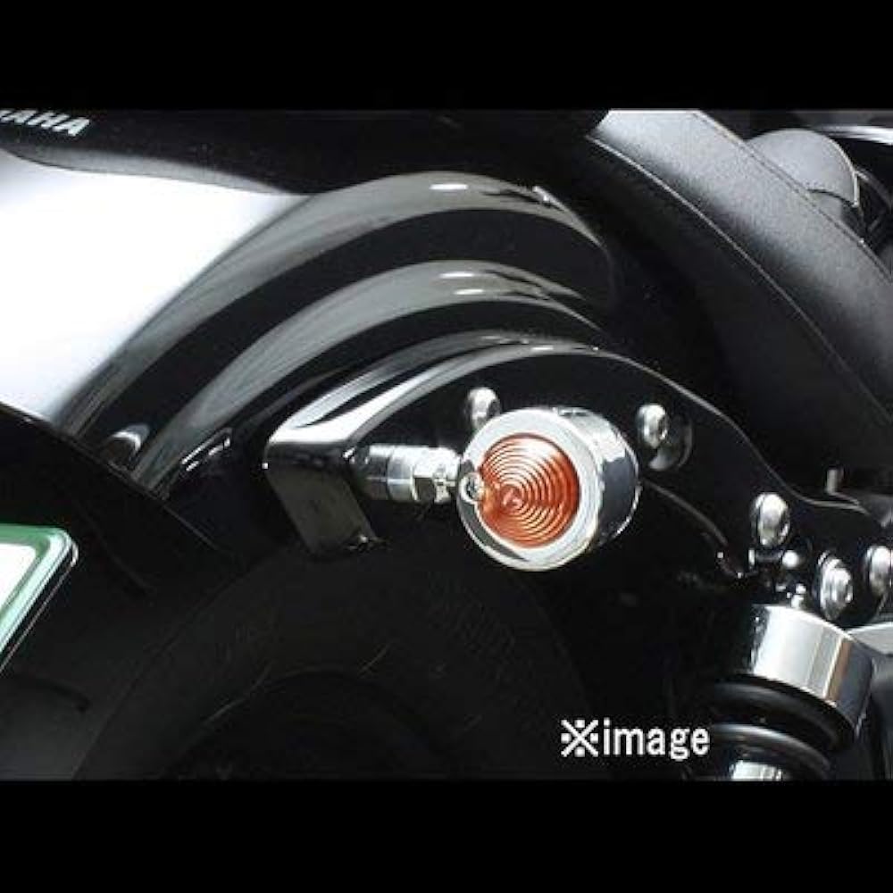 HURRICANE Bullet Turn Signal (Orange Lens) Hanyou HA5506-01